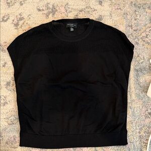 Current Air Black Knit Top